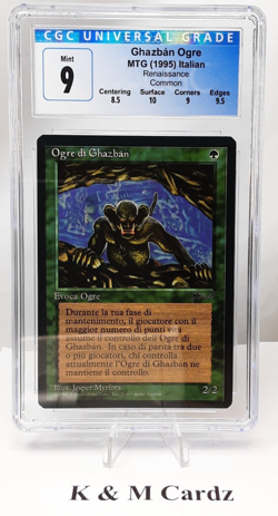 MTG - Arabian Knights - Ghazban Ogre (italian) - Graded - CGC 9.0 - Image 1