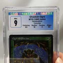 MTG - Arabian Knights - Ghazban Ogre (italian) - Graded - CGC 9.0 - Image 3