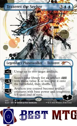 Magic The Gathering MTG Tezzeret the Seeker 1111 Foil NM Secret Lair Drop - Image 1