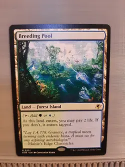 Breeding Pool #0251 MTG: Edge of Eternities (Regular) (Rare) (Land) (Green/Blue) - Image 1
