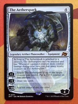 Magic MTG - The Aetherspark - Non-Foil [Promo Pack] (0231) Aetherdrift NM - Image 1