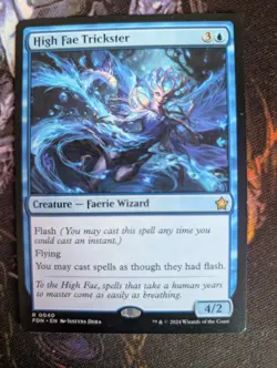 High Fae Trickster MTG Foundations Rare Foil Magic the Gathering - Image 1