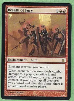 Breath of Fury MTG Ravnica Magic the Gathering - Image 1