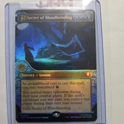 Secret of Bloodbending #0337 (Showcase) MTG ATLA Avatar: The Last Airbender FOIL - Image 3
