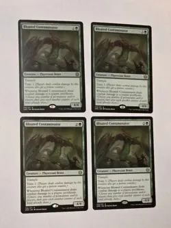 4x Bloated Contaminator - Phryexia All will be One - Near Mint - MTG - Image 1