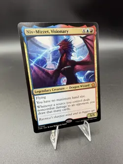MTG; Magic the Gathering; Niv-Mizzet, Visionary (123/789) Foundations; NM - Image 1