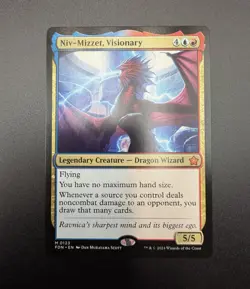 MTG; Magic the Gathering; Niv-Mizzet, Visionary (123/789) Foundations; NM - Image 2