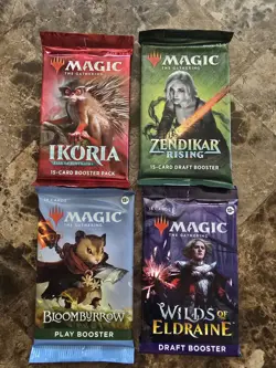 MTG 20x Sealed Booster Pack Lot Dominaria / Zendikar / Core Magic The Gathering - Image 2