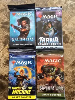 MTG 20x Sealed Booster Pack Lot Dominaria / Zendikar / Core Magic The Gathering - Image 4