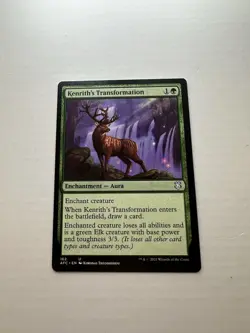 Kenrith's Transformation LP Adventures in the Forgotten Realms Mtg Light Play - Image 1