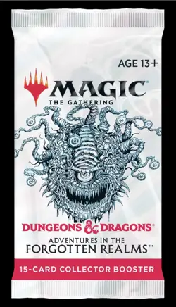 MtG Adventures in the Forgotten Realms (AFR) Collector Booster Pack x1 *EN - Image 1