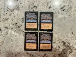 Mtg Dark Ritual x4 - Magic the Gathering Dark Ritual Playset Played - Image 1