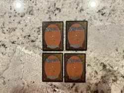 Mtg Dark Ritual x4 - Magic the Gathering Dark Ritual Playset Played - Image 2
