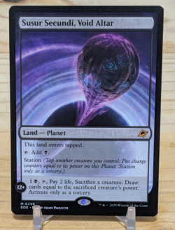 Susur Secundi, Void Altar Rare Land MTG Edge Of Eternities Magic The Gathering - Image 1