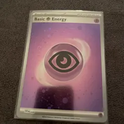 BASIC PSYCHIC ENERGY 005 151 POKEMON *3 SWIRLS* COSMOS HOLO RARE, NM) - Image 1