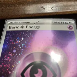 BASIC PSYCHIC ENERGY 005 151 POKEMON *3 1/2 SWIRLS* COSMOS HOLO RARE, NM) - Image 4