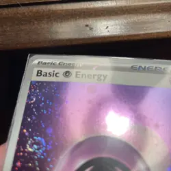 BASIC PSYCHIC ENERGY 005 151 POKEMON *3 1/2 SWIRLS* COSMOS HOLO RARE, NM) - Image 5