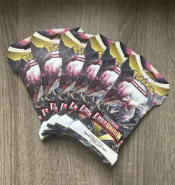 Pokemon TCG Lost Origin Sleeved Booster Pack x6 ✅ Sealed In Hand - Image 1
