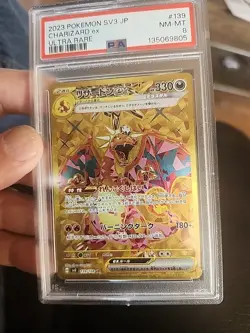 2023 Pokemon SV3 JP Charizard Ex Ultra Rare 139/108 Psa 8 - Image 1