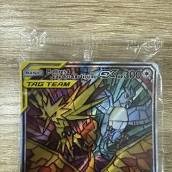 Pokemon Moltres Zapdos & Articuno GX SM210 | Stained Glass Promo | Sealed - Image 3
