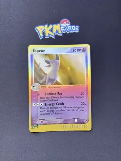 Pokemon TCG Espeon Sandstorm 16/100 Reverse Holo Rare LP. - Image 1