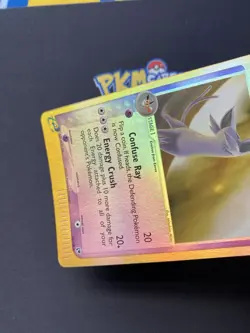 Pokemon TCG Espeon Sandstorm 16/100 Reverse Holo Rare LP. - Image 3