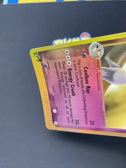 Pokemon TCG Espeon Sandstorm 16/100 Reverse Holo Rare LP. - Image 4