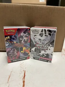 Pokemon Scarlet & Violet White Flare & Destined Rivals Booster Bundle - Image 1
