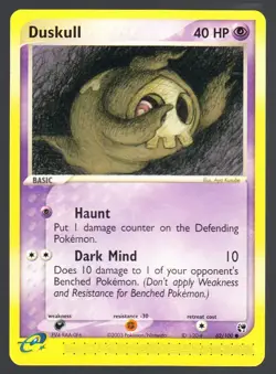 Duskull 62/100 Pokemon EX Sandstorm LP - Image 1