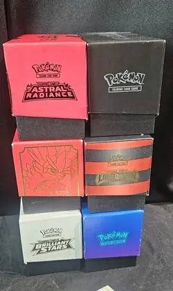 Set of 6 *EMPTY* Pokemon Elite Trainer Boxes See pics!! READ - Image 4