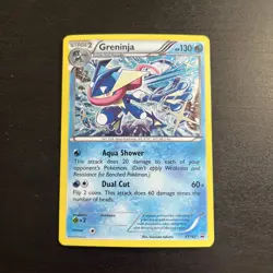Pokemon TCG Greninja Holo Black Star Promo XY162 2016 - Image 1