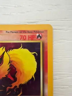 Pokemon TCG Flareon Jungle 3/64 Holo Unlimited Holo Rare - Image 5
