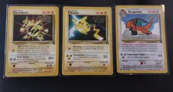 Lot of 3 Pokemon WOTC Black Star Promos Dragonite #5, Pikachu #4, Electabuzz #2 - Image 5