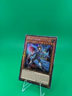 Yu-Gi-Oh! K9-17 Izuna JUSH-EN031 Starlight Rare - Image 2