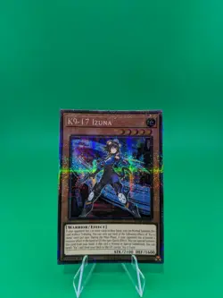 Yu-Gi-Oh! K9-17 Izuna JUSH-EN031 Starlight Rare - Image 3