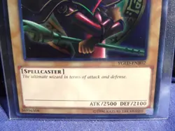 Yugioh 1996 Arcana Red Dark Magician YGLD-ENB02 ULTRA RARE HOLOFOIL - NM - - Image 3