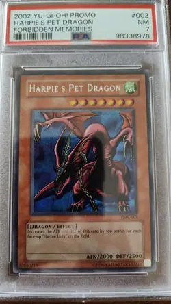 Harpie's Pet Dragon (Forbidden Memories) FMR-002 Yu-Gi-Oh! Video Game... - Image 1