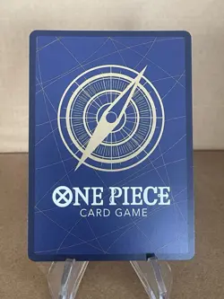 One Piece OP14 Azure Sea's Seven Dracule Mihawk 119 Gold SEC Secret Rare Alt Art - Image 2