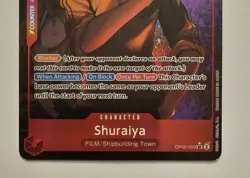 One Piece CCG! Shuraiya OP06-009 SR Alt Art - Eng. - Wings Of The Captain - Image 3