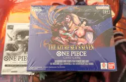 New Sealed ENG One Piece OP 14 The Azure Sea’s Seven Booster Box Dash Pack - Image 1