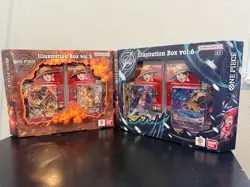 One Piece Illustration Box Vol 5 and Vol 6 Lot IN HAND Sealed PRB-02 OP-13 - Image 1