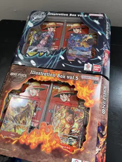 One Piece Illustration Box Vol 5 and Vol 6 Lot IN HAND Sealed PRB-02 OP-13 - Image 2