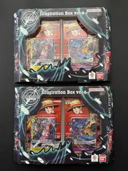 ONE PIECE Illustration Box Vol 6 Lot Of 2 - New SEALED PRB-02 OP-13 - Image 1