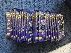 24 OP-10 Royal Blood packs One Piece TCG Likely Dead Packs with opened booster - Image 3