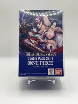 One Piece TCG - The Azure Sea’s Seven DP‑09 Double Pack | English | Sealed - Image 1