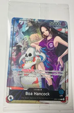 5 Boa Hancock OP07-038 ONE PIECE 2025 PSA Magazine SEALED Promos See Pictures - Image 1