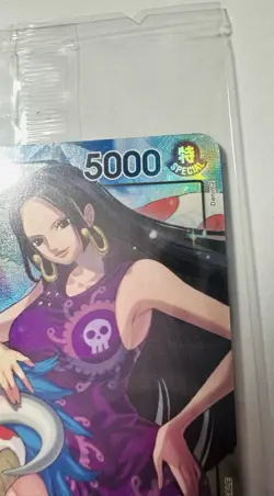5 Boa Hancock OP07-038 ONE PIECE 2025 PSA Magazine SEALED Promos See Pictures - Image 3