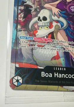 5 Boa Hancock OP07-038 ONE PIECE 2025 PSA Magazine SEALED Promos See Pictures - Image 5