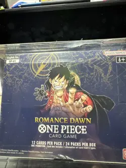 One Piece Romance Dawn OP-01 ENGLISH Booster Box Sealed (White Bottom) - Image 1