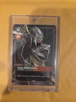 Master Yi - Wuju Blademaster Riftbound Metal Card Prize Wall Item 1 Of 35 Copies - Image 3